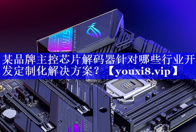 某品牌主控芯片解码器针对哪些行业开发定制化解决方案？